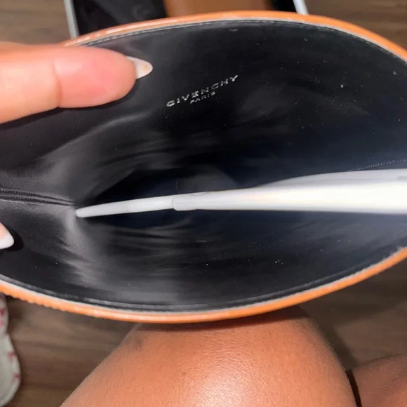 ICONIC Givenchy Shark Lock Boots Tan Leather Size 39 Discontinued Worn Once - Picture 8 of 13